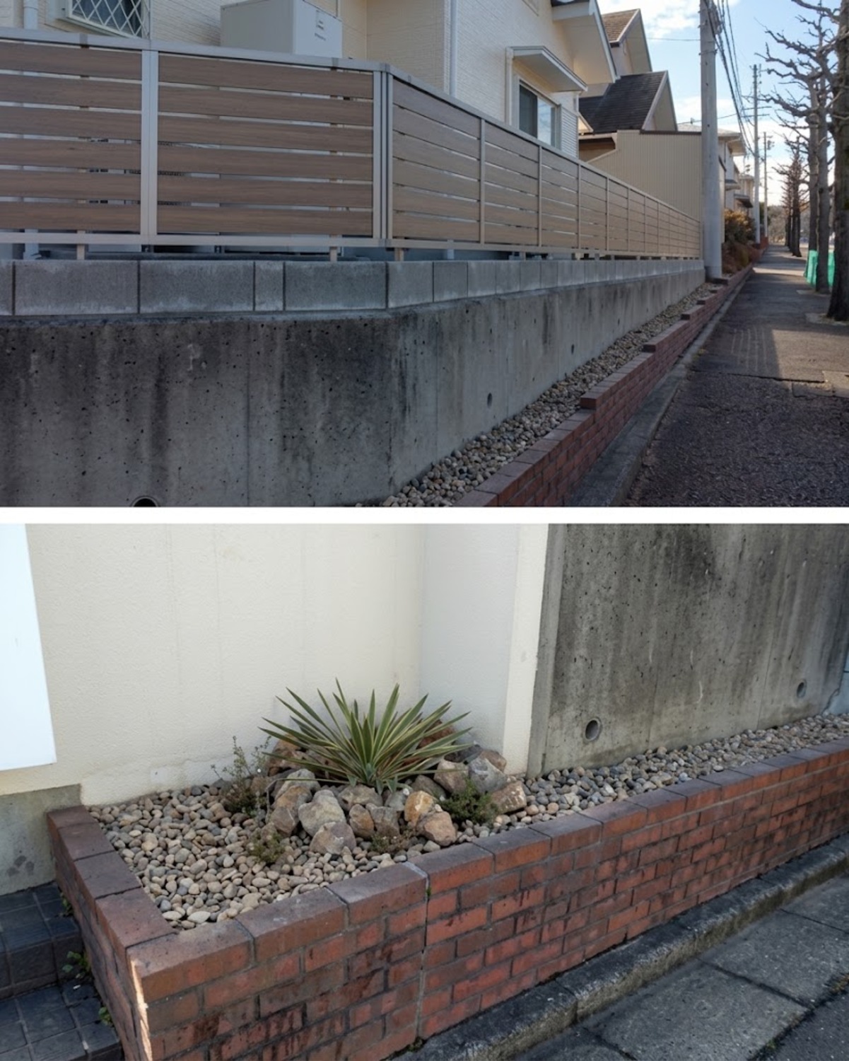 A様邸｜植栽からフェンスへ・砂利敷き＆ドライガーデン施工｜外構リフォーム｜鈴鹿市